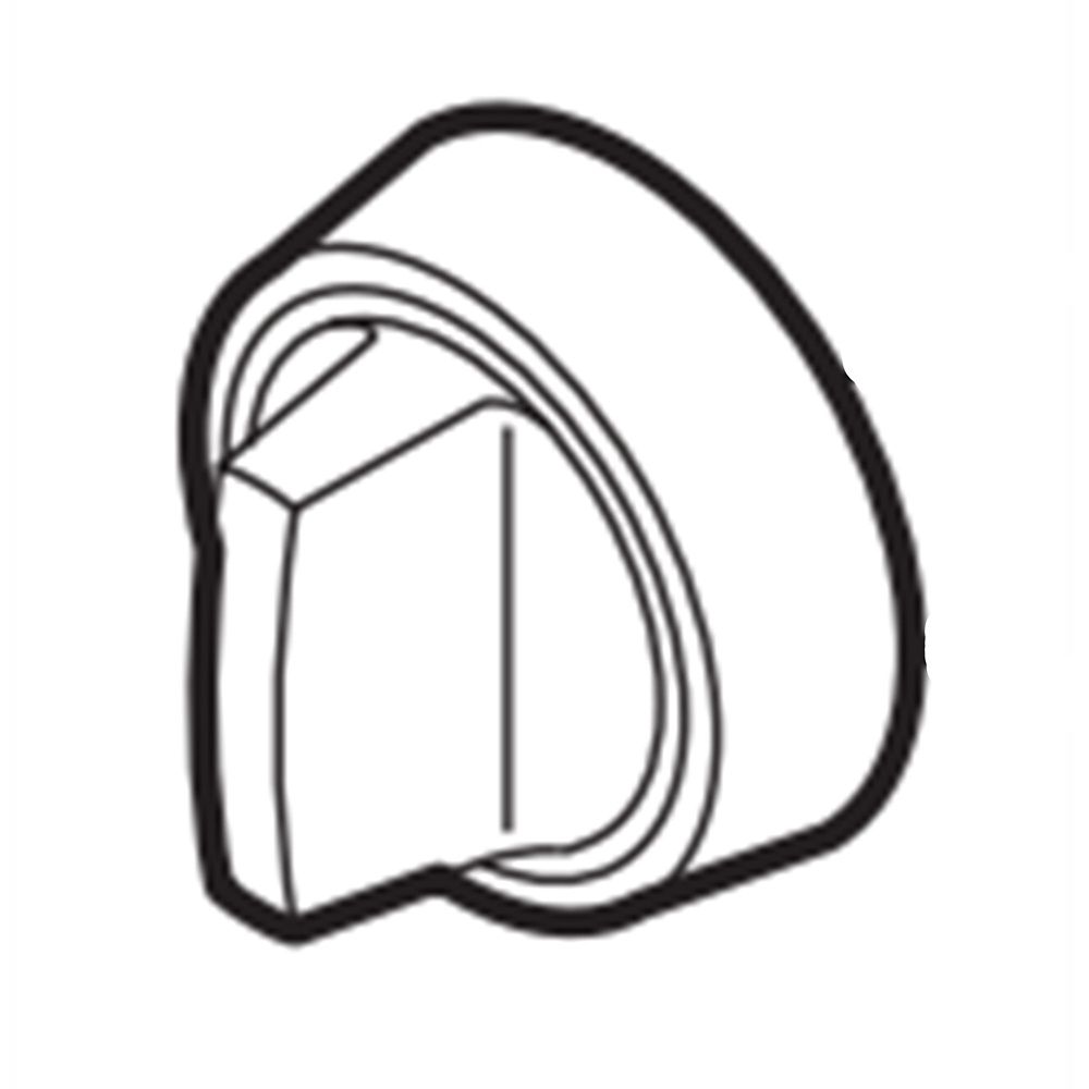 Electrolux Knob,Control,White,(4) - 316543912