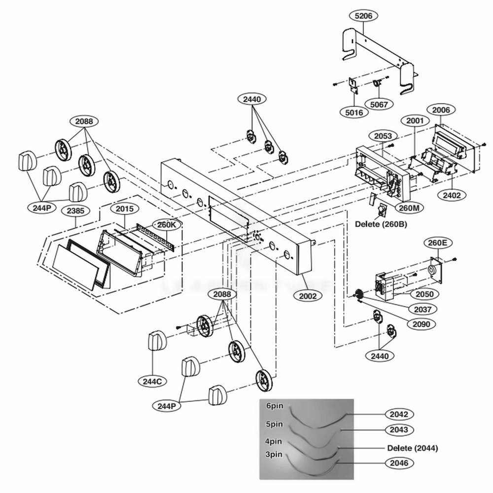LG Single Harness - EAD63009001