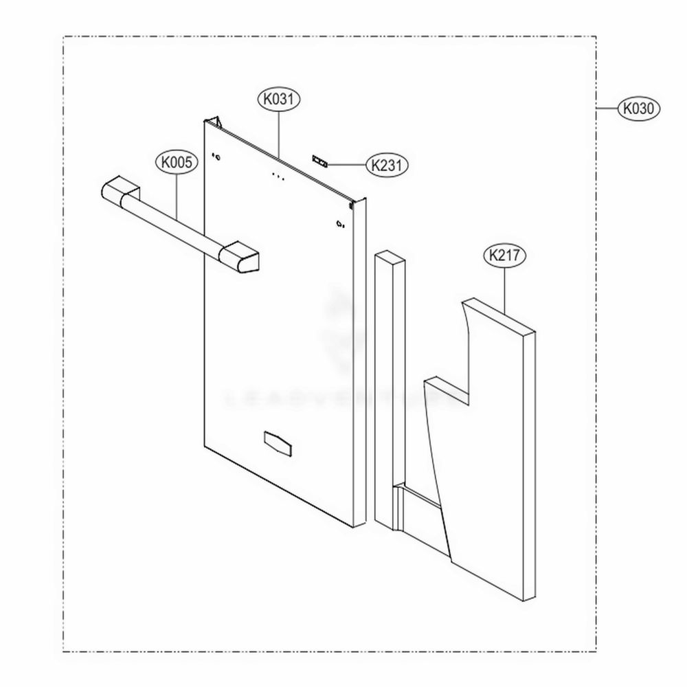 LG Cover Assy - AGM75570313