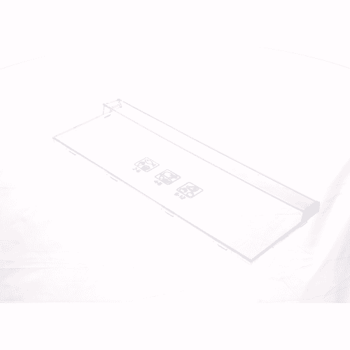 Blomberg Refrigerator Printed Vegetable Tray Cover Group - 4948150400