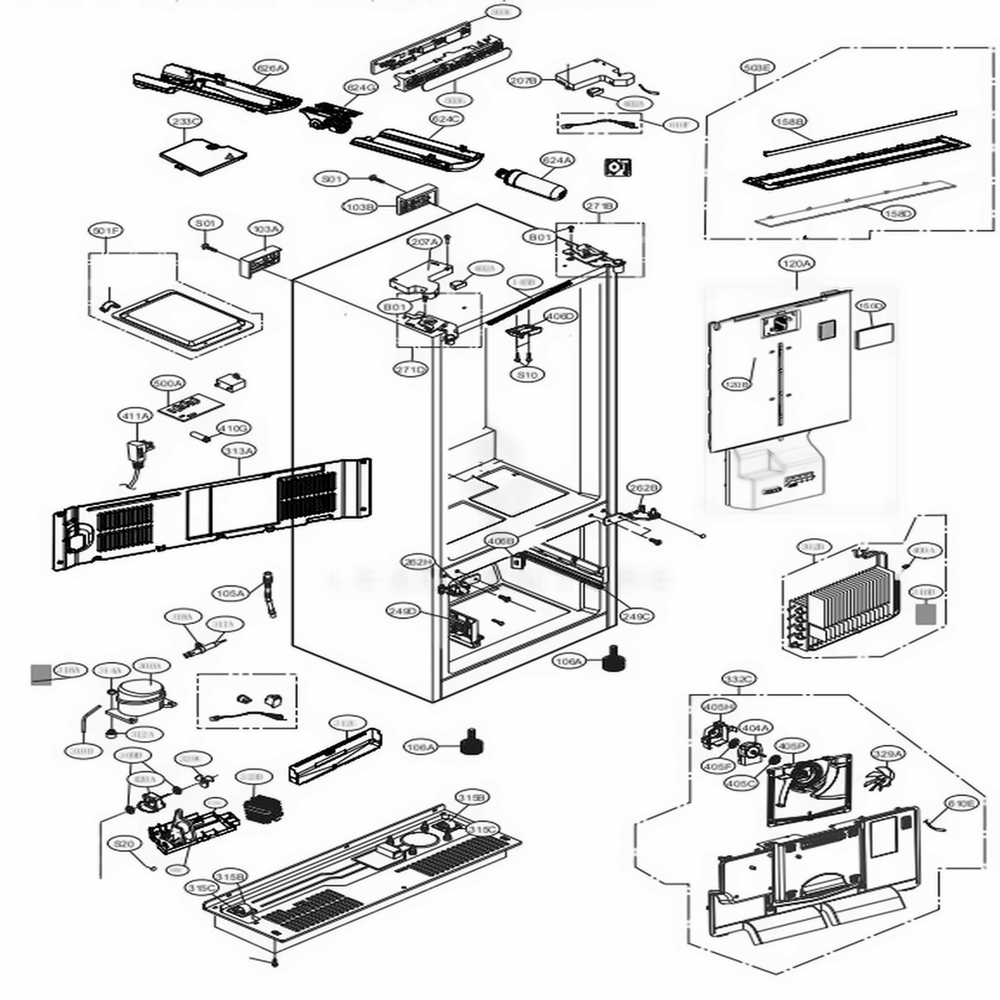 LG Main Pcb Assembly - EBR83845007