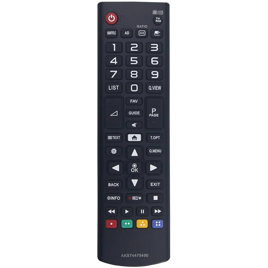 LG Remote Controller Assembly - AKB74475490