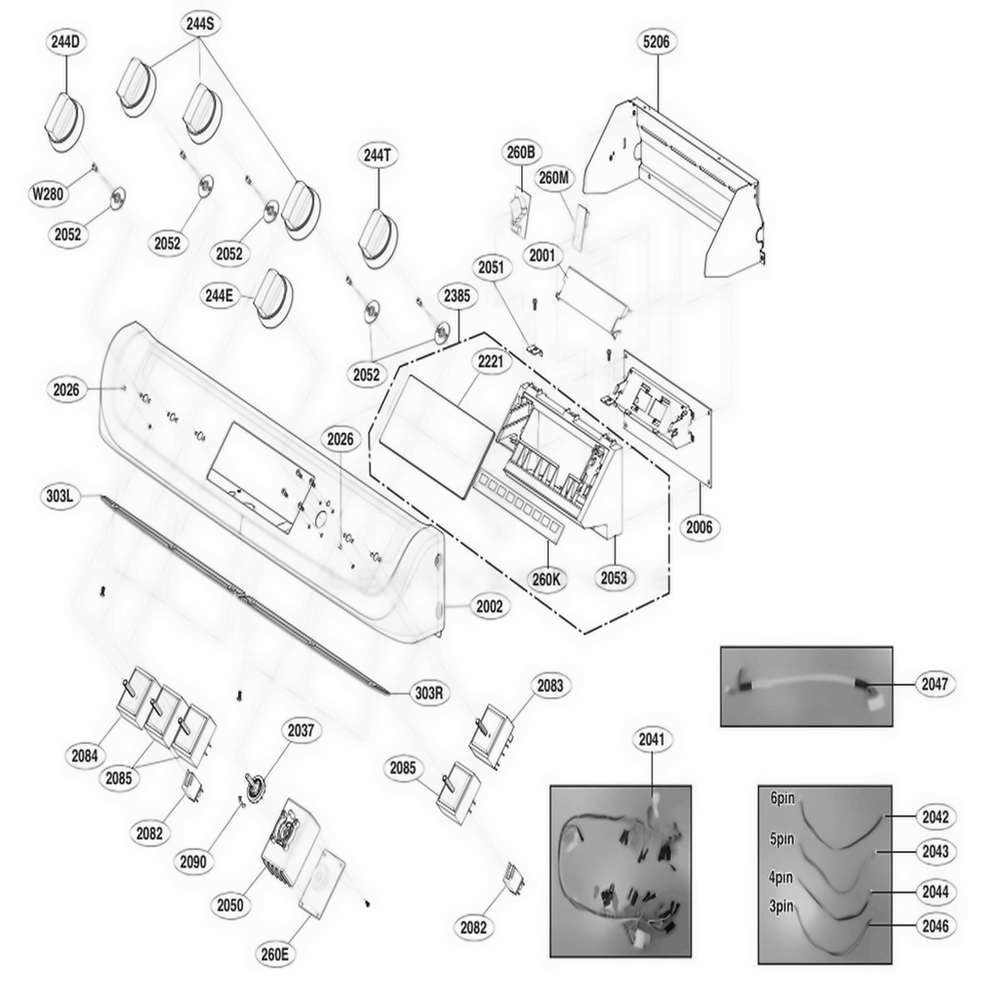 LG Single Harness - EAD63748806