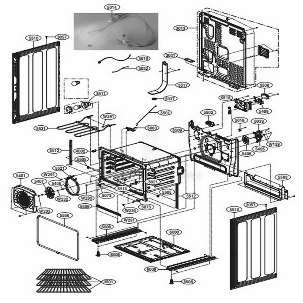 LG Shelf - MHL63411410