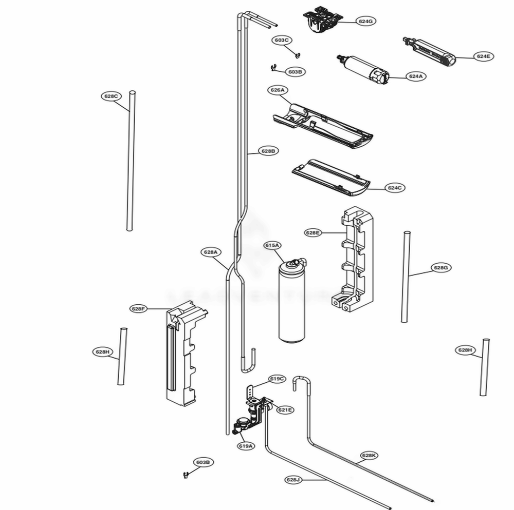 LG Water Tank - MJM62185001