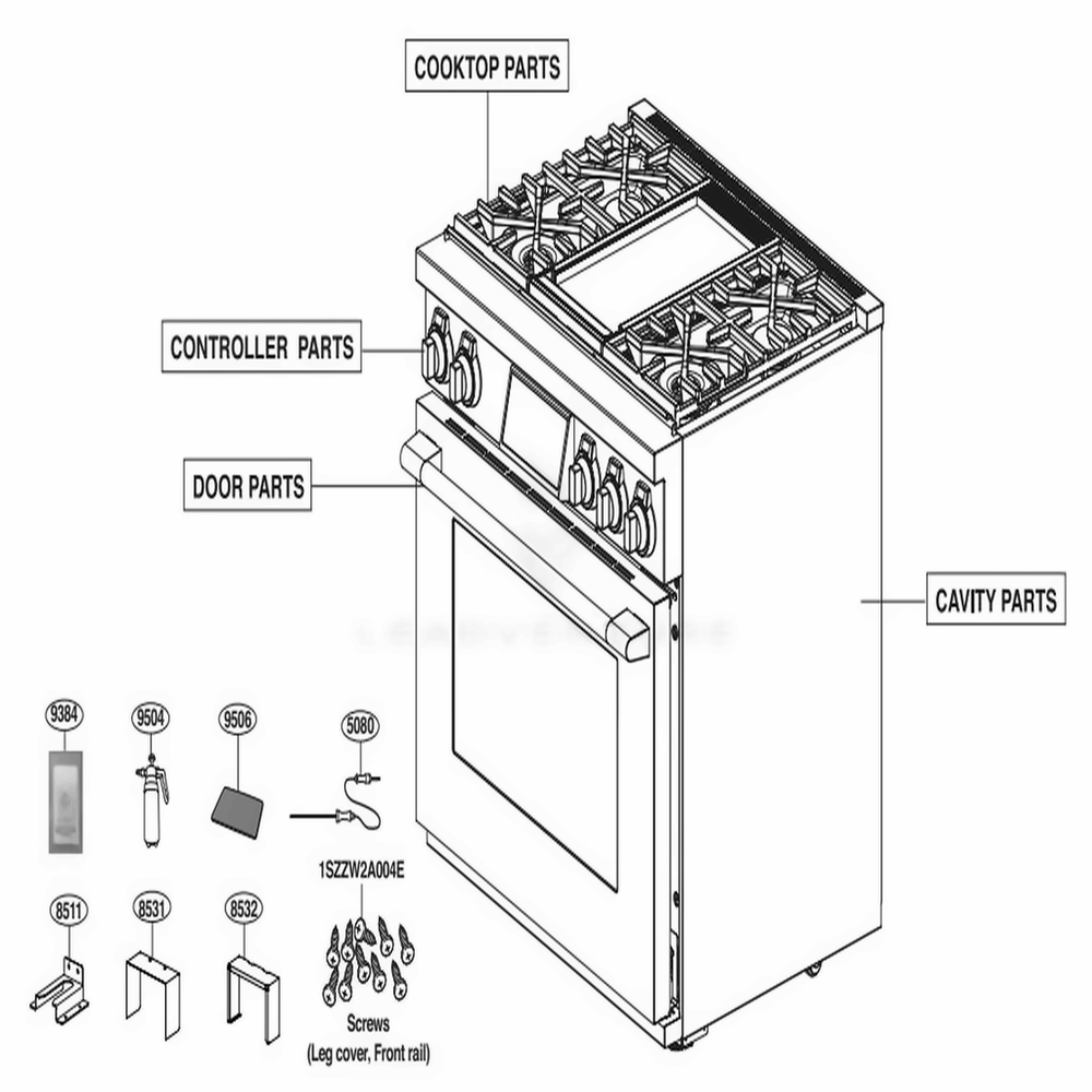 LG Nozzle Accessory Assembly - AAA75946013