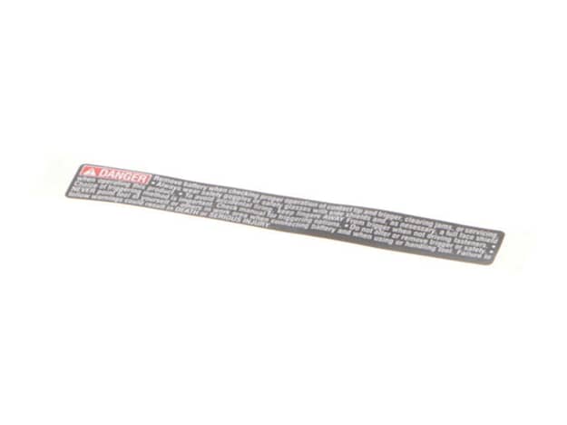 Ryobi Elect. Tools Label Magazine Danger - 941007012