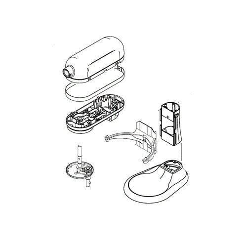 Whirlpool Gearcase - 9709159