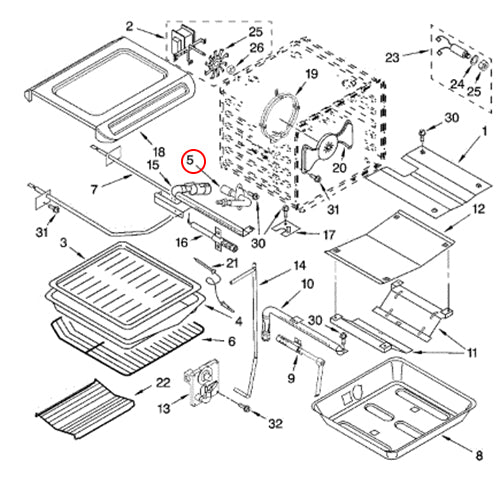 Whirlpool Fitting - 9757779