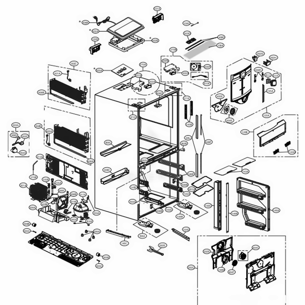 LG Drain Tray Assembly - 3391JJ2013M
