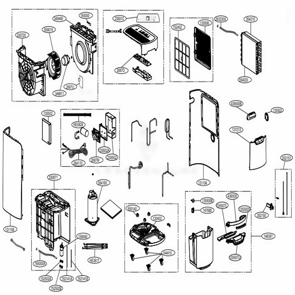 LG Humidity Sensor - EBD61866005