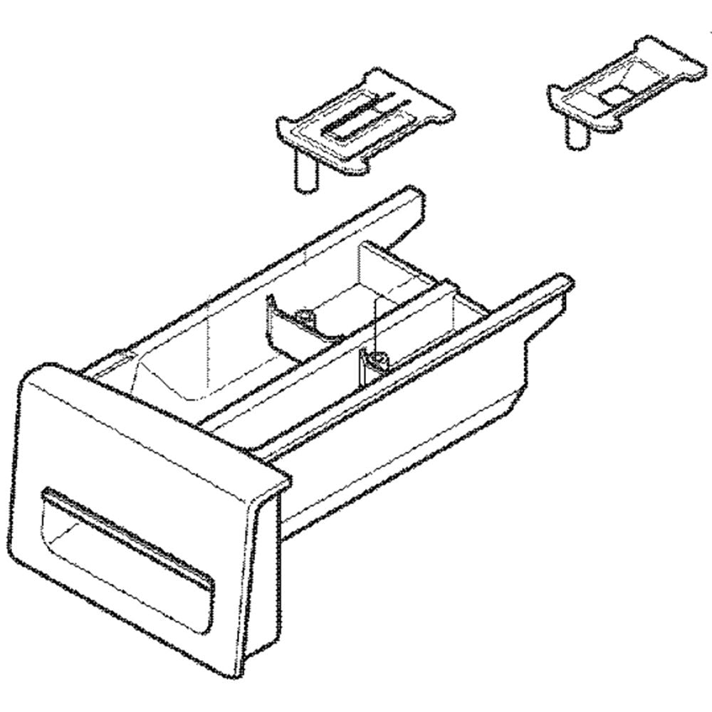 Whirlpool Trim, Dr Hdle Ext. (Bottom) - 65774-32