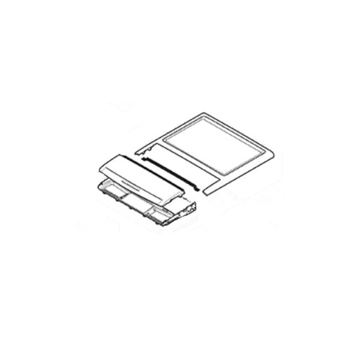Whirlpool Lid Shell-Avocado - C3669808
