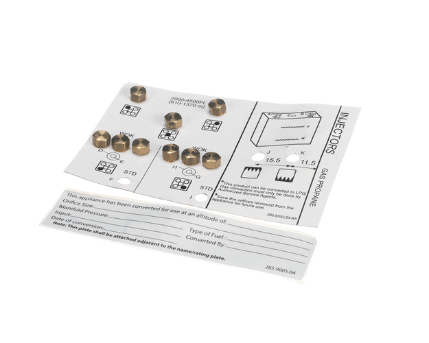 Blomberg G30-30 Injector Gr ( Lpg ). - 4431600034