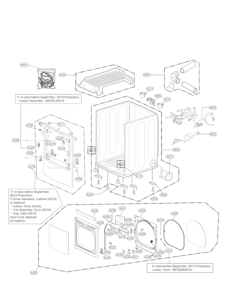 LG Cover Cap - MBL65578901