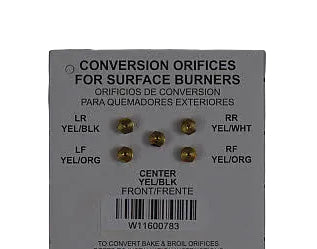Whirlpool Range LP Conversion Kit (5 Burner) - W11647020