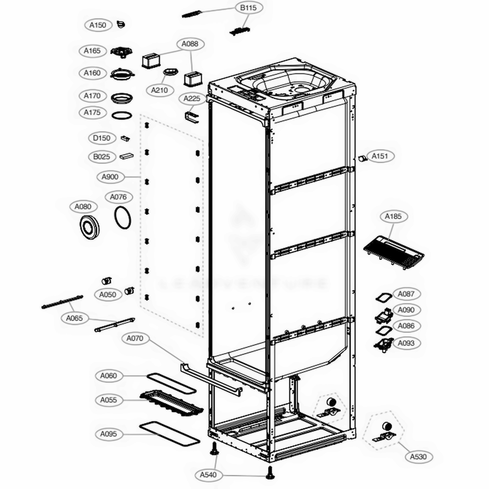 LG Grille - MDX63132402