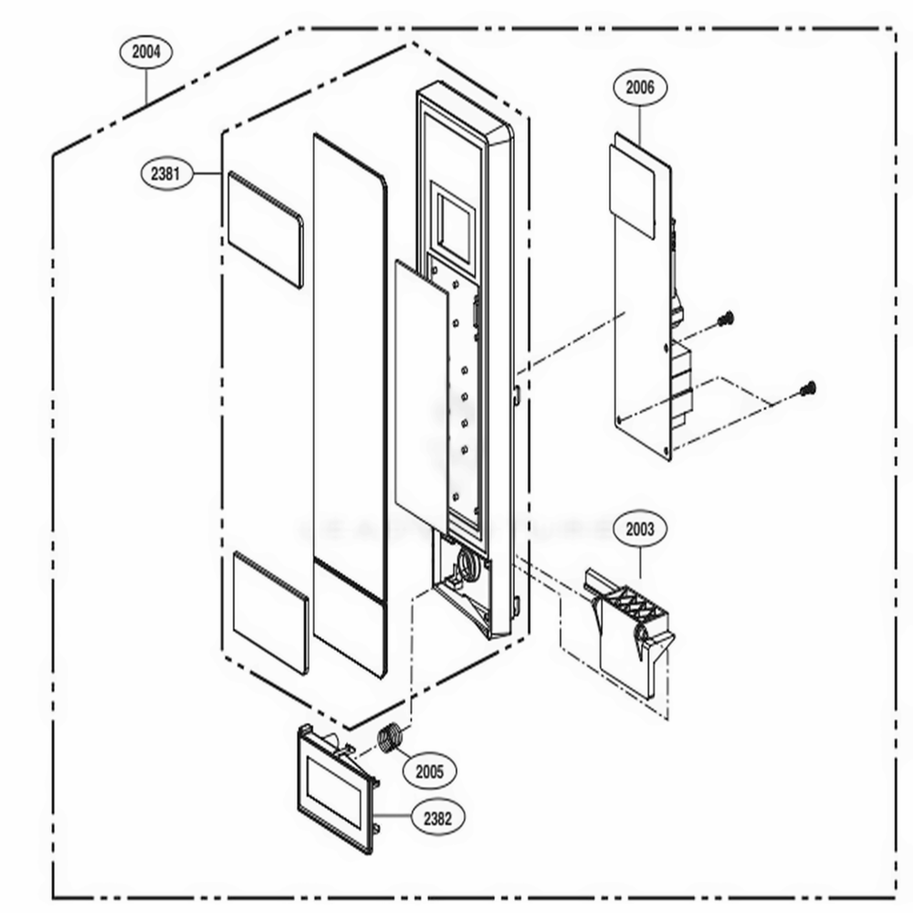 LG Sub Controller Assembly - ACM75218810