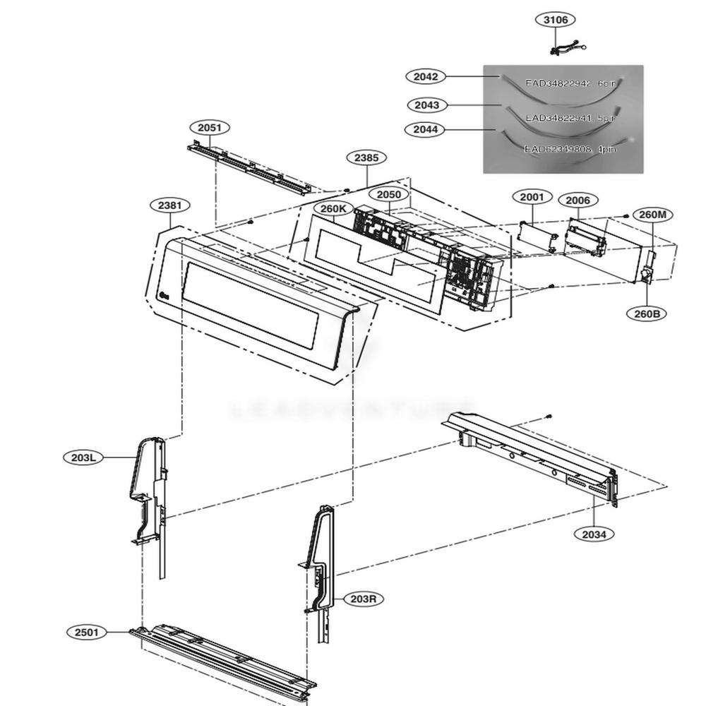 LG Parts Assembly - AGM75309036