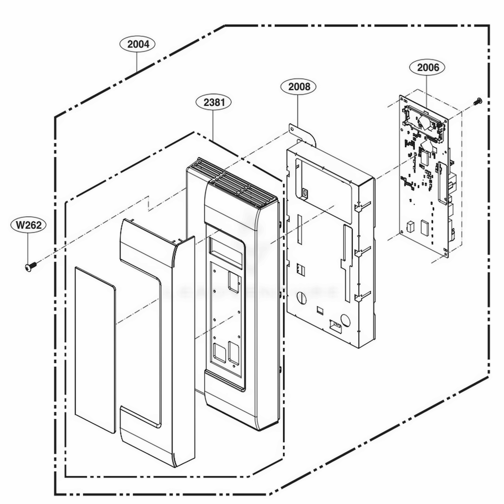LG Pcb Assembly - EBR77659109