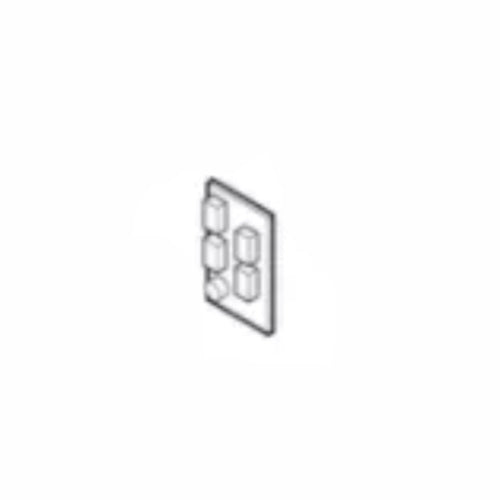 Whirlpool Top Assembly. (Blk Glass/Blk F - 5706S076-09