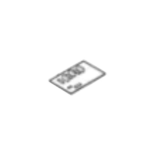 Whirlpool Trim, Center (Blk) - 74008431