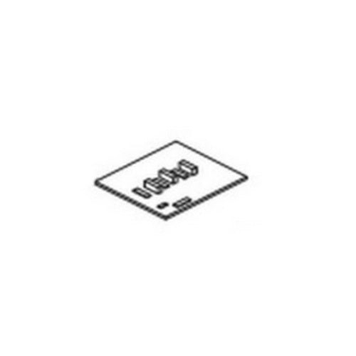 Whirlpool Bottom Enclosure & Label Assem - B-111776-2