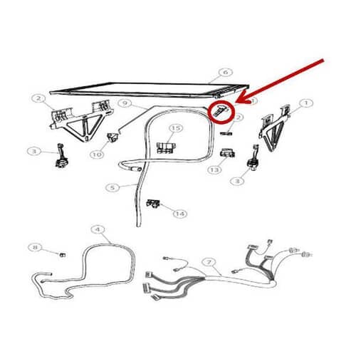 Subaru Industrial Holder (D Sft Brg) - 225-85011-03