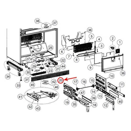 Subaru Industrial Hanger - 389-54404-08