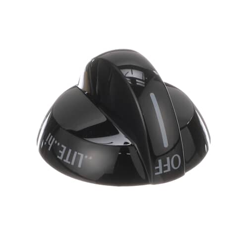 Electrolux Knob,Top Valve,Black,4 - 316220009