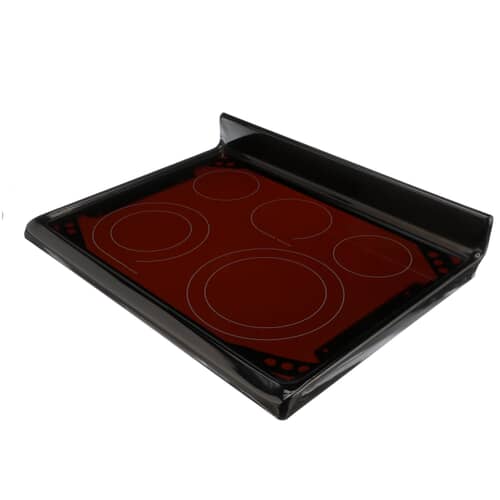 Electrolux Main Top Assy,Glass/Steel,Blac - 318394212