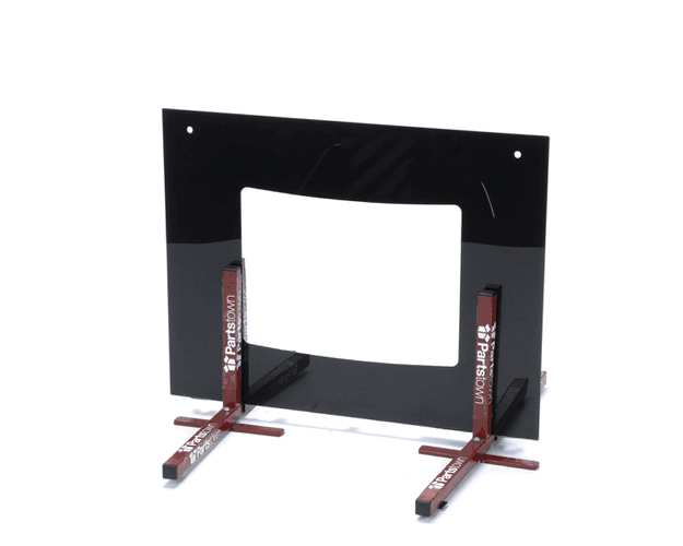 Electrolux Glass Assy.,Oven Door,Black - 318261361