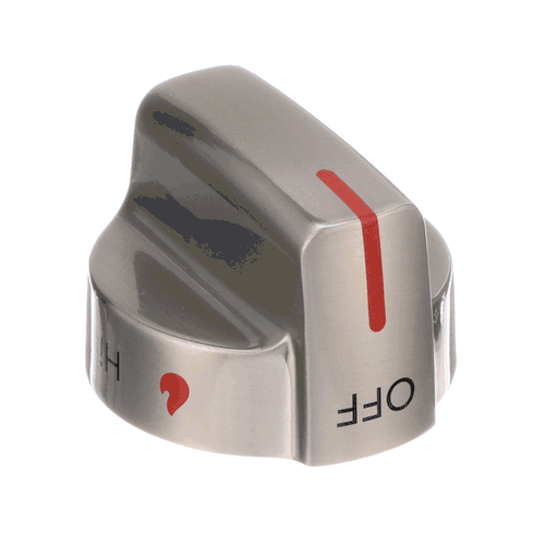 Electrolux Knob,Top Valve,Stainless - 5304509929