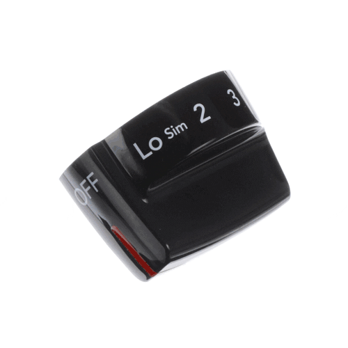Electrolux Knob,Inf Switch,Black,Single - 5304515466