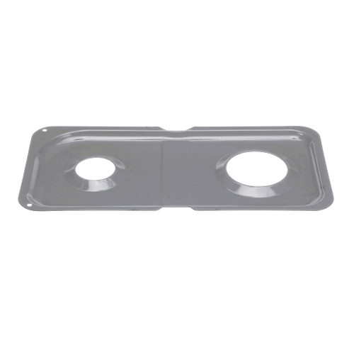 GE Double Gray Porcelain Pan Left - WB34K10026