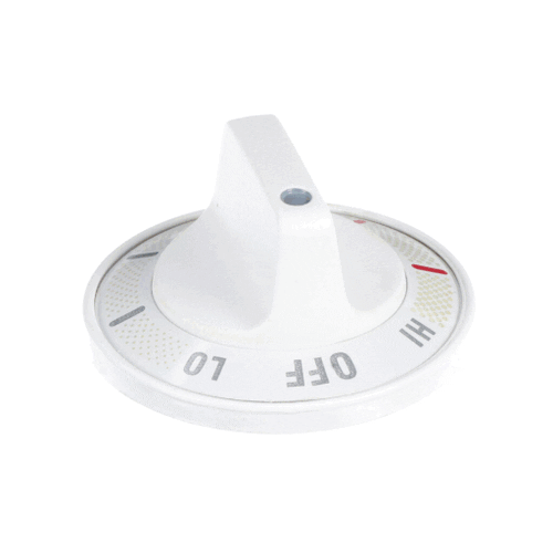GE Inf Knob Wht - WB3K5243