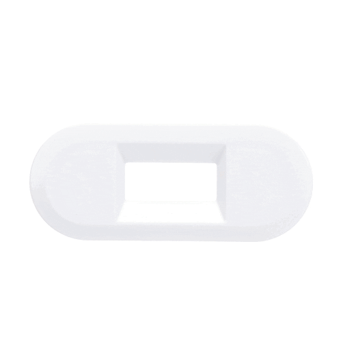 GE Washer Lid Lock Bezel (White) - WH01X24381