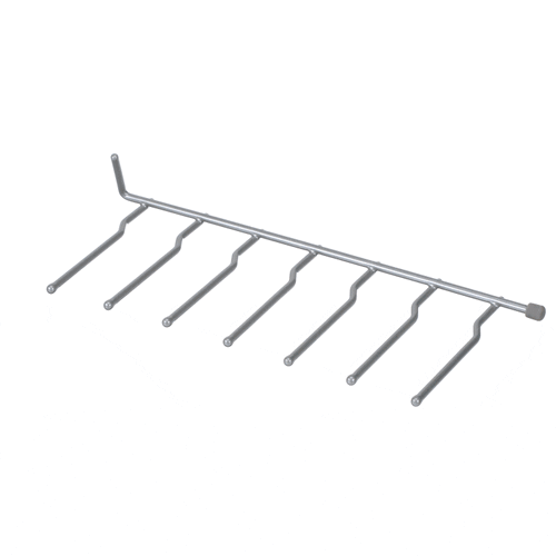 LG Tine, Adjust, Lower Rack Gray - MGR62482102