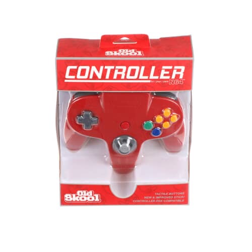 VIDEO GAMING Nintendo 64 Controller Red - OS-6558