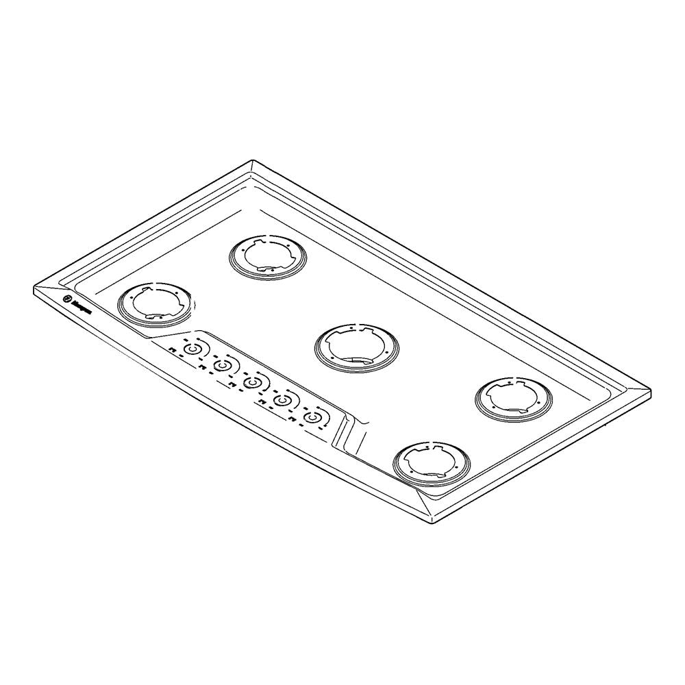 GE Maintop Graphics Asm 36 - WB62X25792
