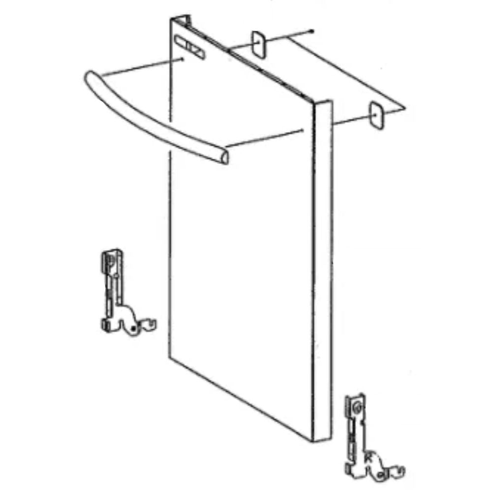 Samsung A/S Assy-Door Outer - DD82-01412B