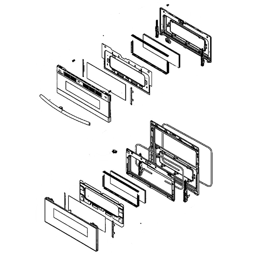 Samsung Assembly Door - DG94-01123C