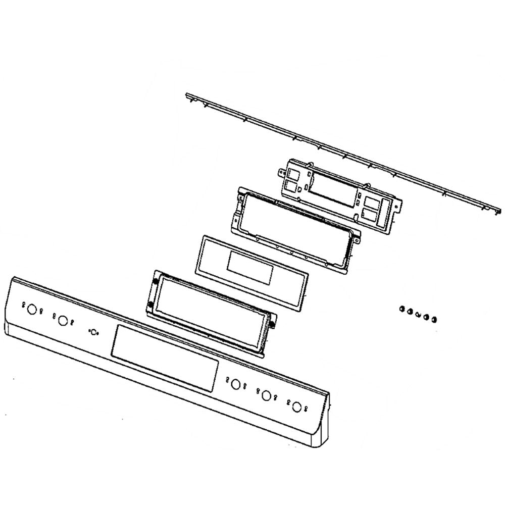 Samsung Sub Control Assembly - DG94-01727A