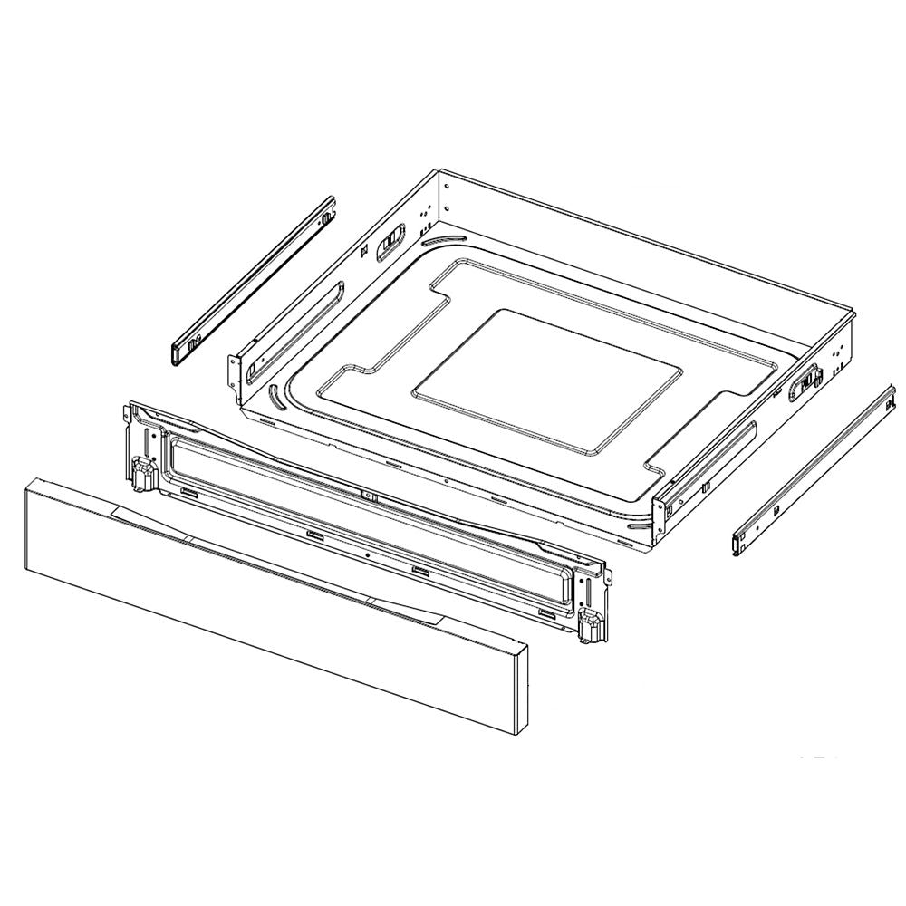 Samsung Assy Drawer;Nx63T8***,Sts,Rail - DG94-03617A