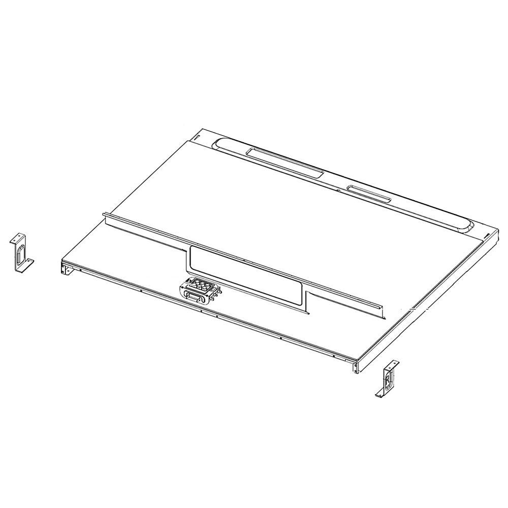 Samsung Assembly Cooktop Frame Module - DG94-03730A