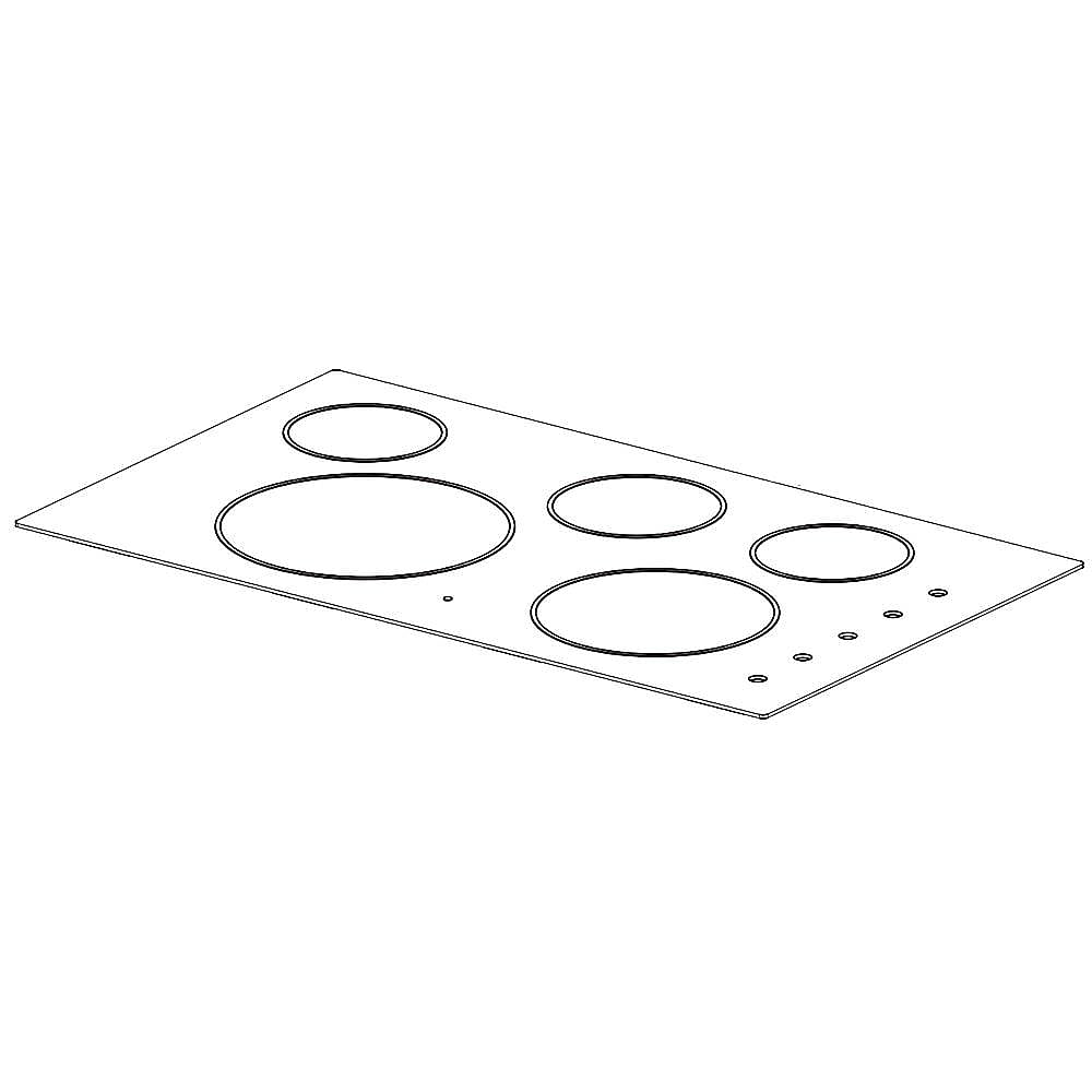 Electrolux Maintop Assembly,Glass/Steel - 305379360