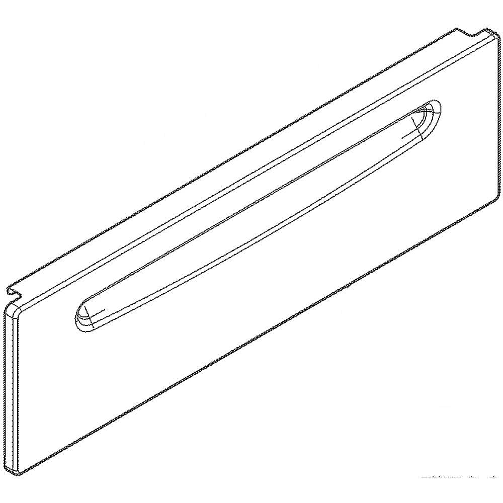 Electrolux Panel,Drawer,White,Front - 318298906