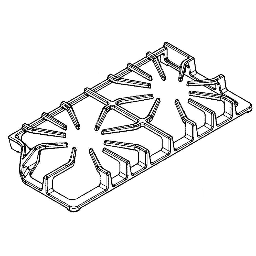 Electrolux Grate,Burner,Black,Rh - 5304499394
