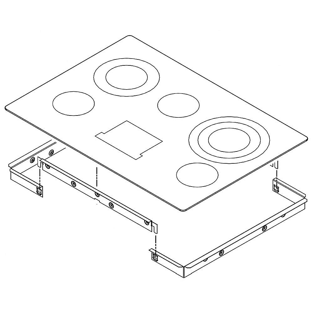 Whirlpool Cooktop - W10365150