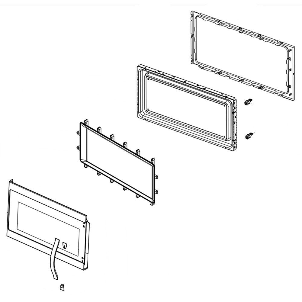 Whirlpool Door/Mw - W10629794